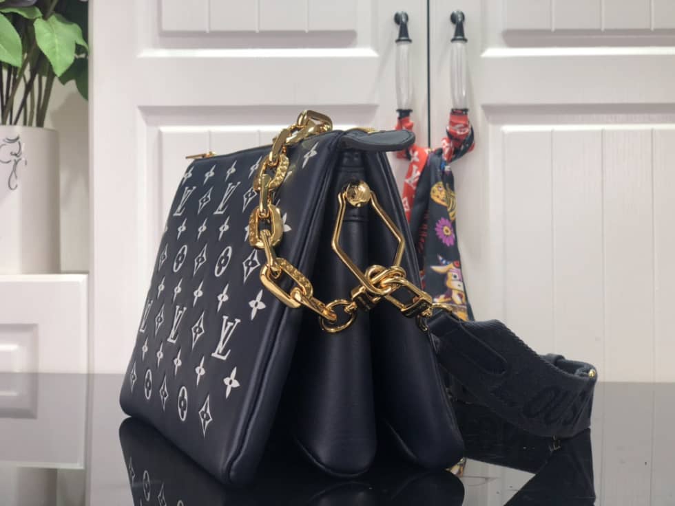 Best Replica Best Replica Louis Vuitton Monogram Embossed Coussin PM M59398 Replica Shoulder Bag(ColaReps) - Colareps