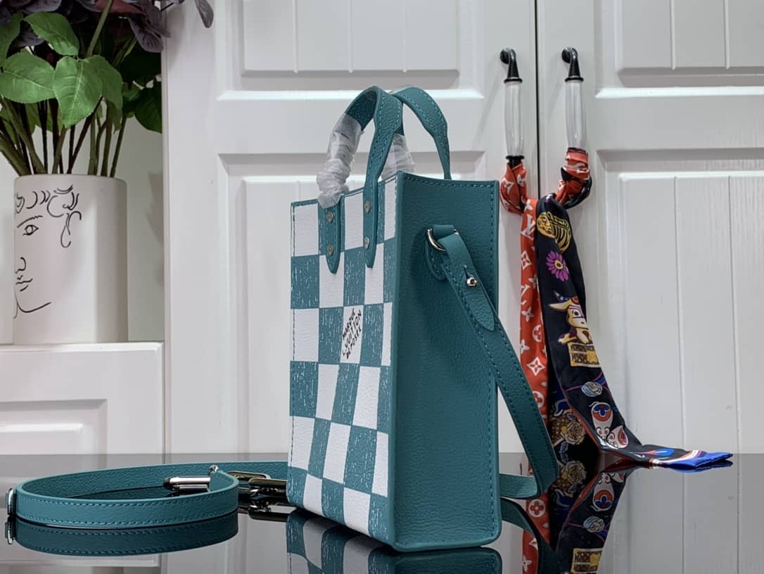 Best Replica Louis Vuitton Sac Plat Cowhide Leather  XS Bag Replica N60479 - Colareps