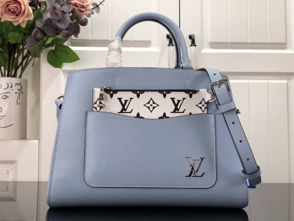Best Replica LV Tote Dupe Marelle Tote MM M59953 Replica Shoulder Bag - Colareps