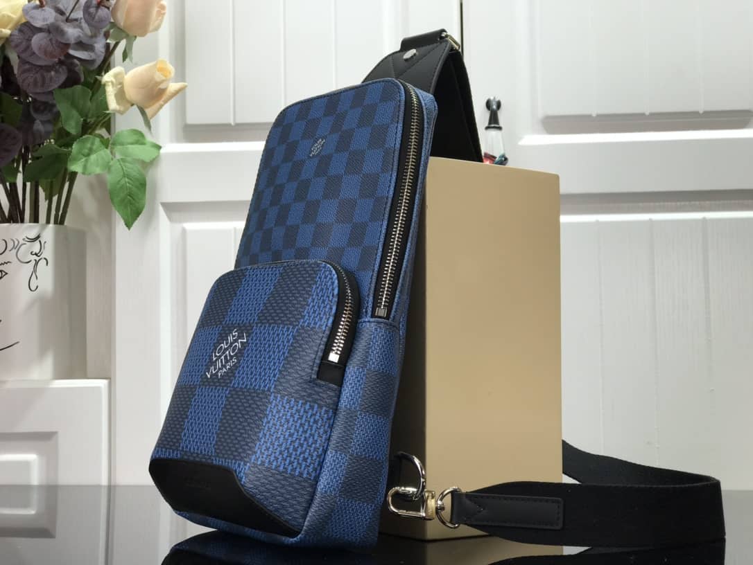 Best Replica Louis Vuitton Damier Infini Avenue Slingbag Replica N50038 - Colareps
