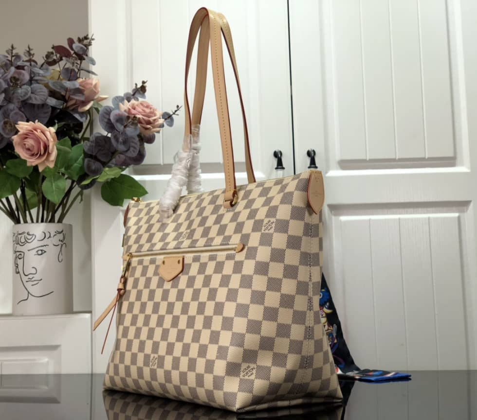 Best Replica Louis Vuitton Damier Azur Canvas Lena MM Replica Handbag N44040 - Colareps