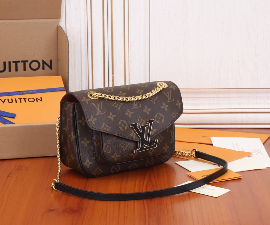 Best Replica Louis Vuitton Monogram Canvas Passy Replica Handbag M45592 - Colareps