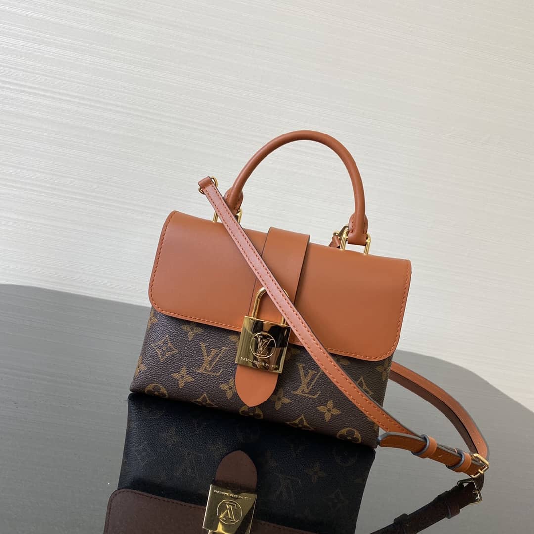 Best Replica Louis Vuitton Monogram Canvas Locky BB Bag Replica M44321 - Colareps