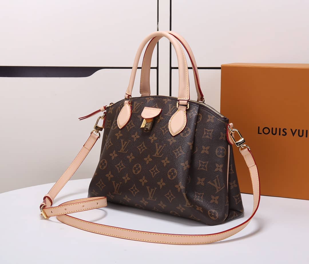 Best Replica Louis Vuitton Monogram Canvas Rivoli PM Replica Bag M44543 - Colareps