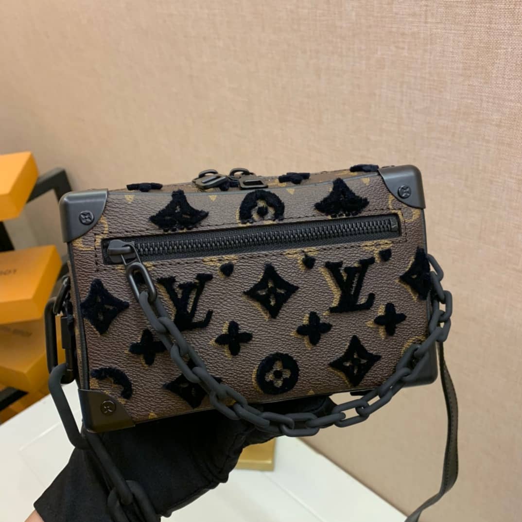 Best Replica Louis Vuitton Mini Soft Trunk Monogram Canvas Replica Bag M68970 - Colareps