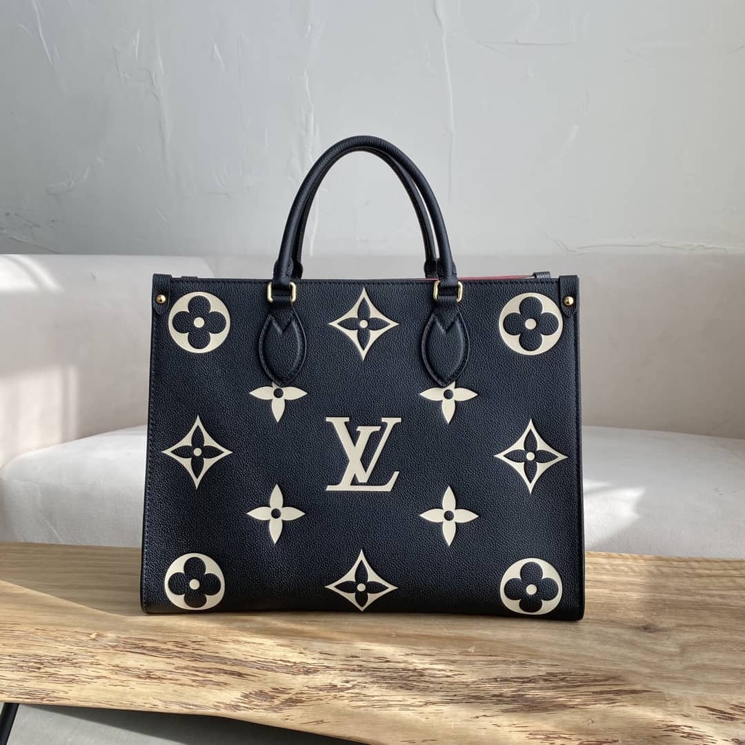 Best Replica Louis Vuitton Empreinte OnTheGo MM Bag Replica Black M45495 - Colareps