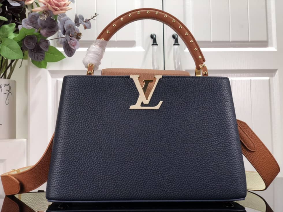 Best Replica Louis Vuitton Capucines MM M58578 Replica Shoulder Bag - Colareps