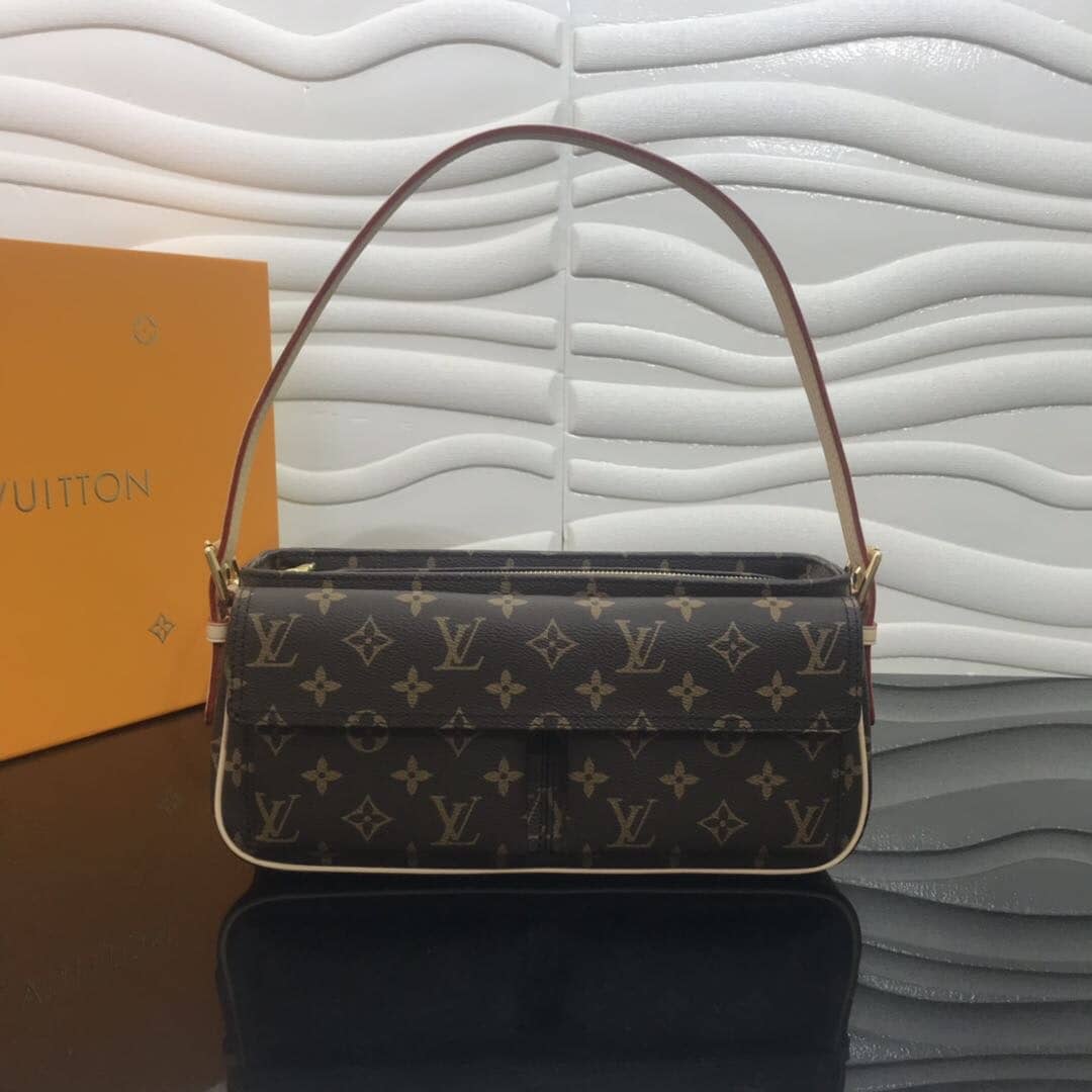 Best Replica Louis Vuitton Viva Cite MM Monogram Replica Shoulder Bag M51164 - Colareps