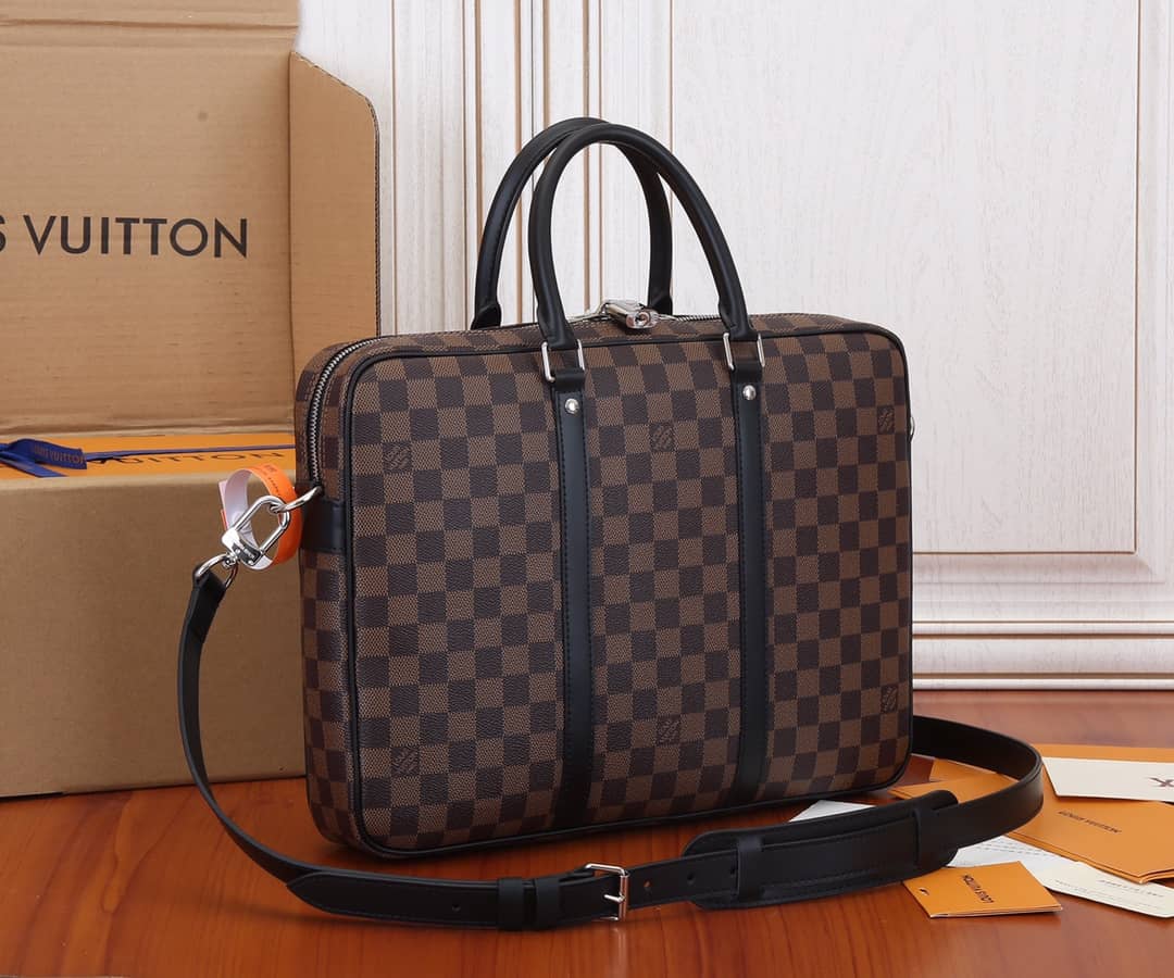 Best Replica Louis Vuitton Porte Documents Voyage PM Business Bag Replica N41466 - Colareps