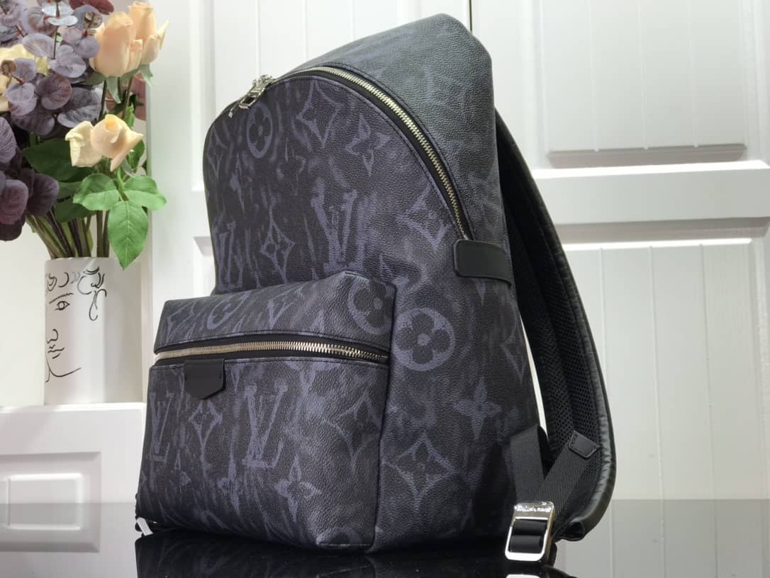 LV Backpack Replica PM Monogram Pastel Noir M57274
