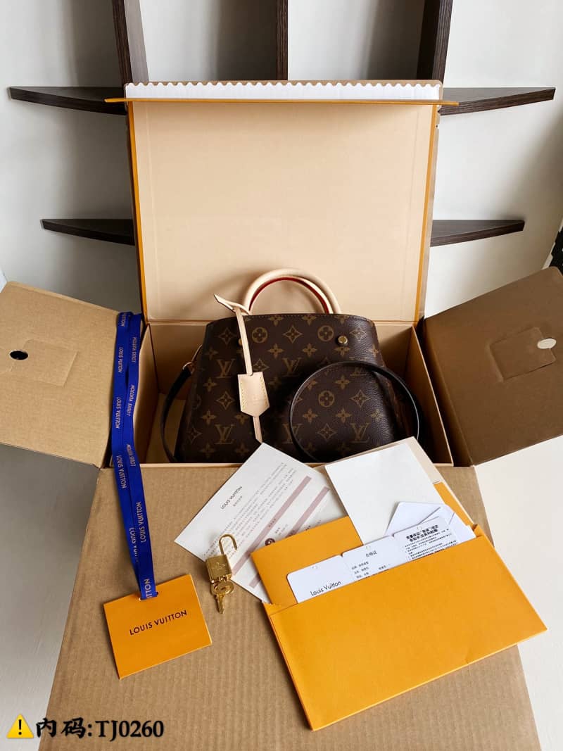 Best Replica Louis Vuitton Montaigne BB Monogram Shoulder Bag Replica M41055 - Colareps