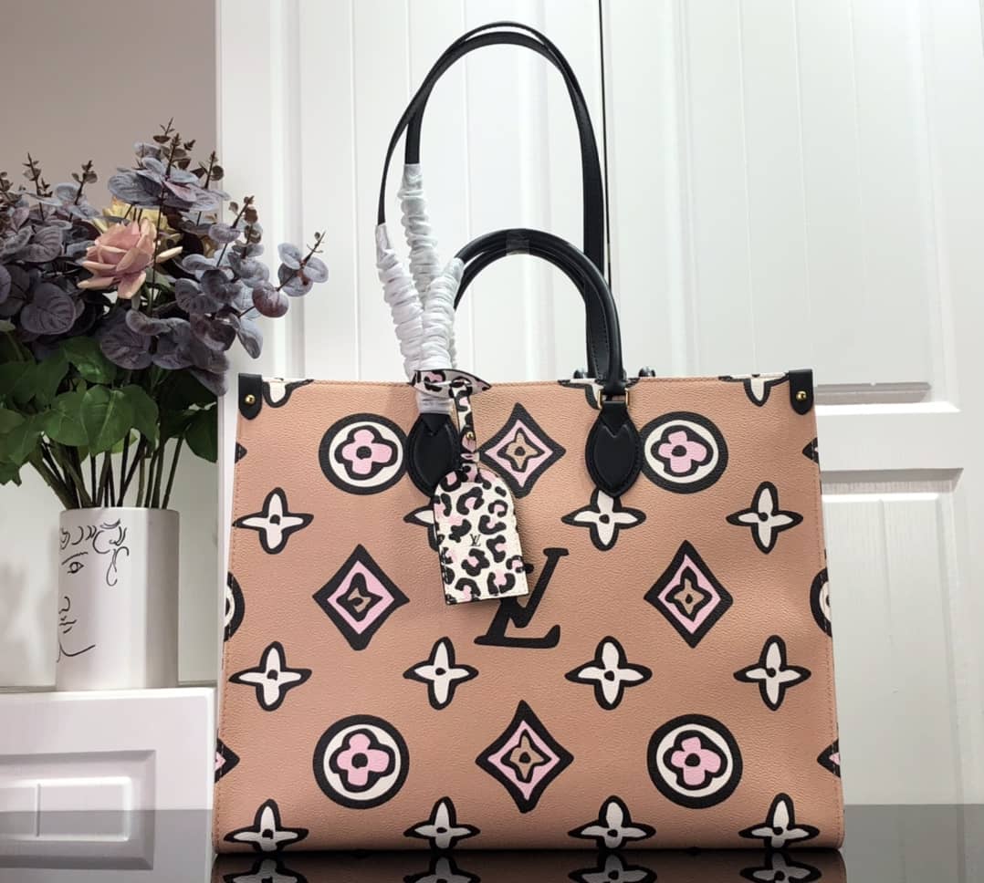 Best Replica Louis Vuitton Onthego GM Monogram Canvas Tote Replica M45814 - Colareps