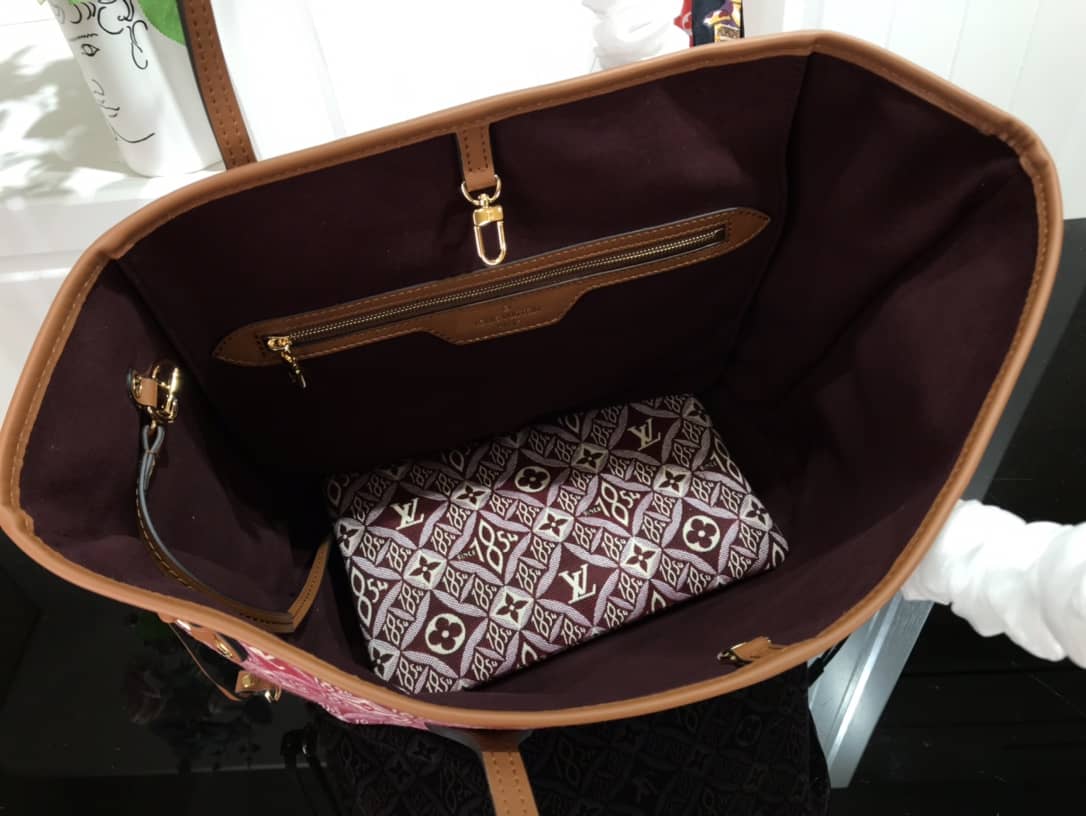 Best Replica Louis Vuitton Neverfull Dupe MM Since 1854 Monogram Tote M57273 - Colareps