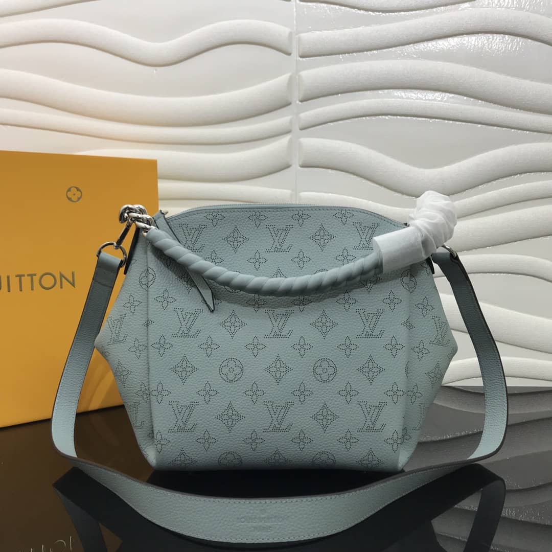 Best Replica Louis Vuitton Babylone Chain BB 2way Replica Shoulder Bag Blue M51223 - Colareps