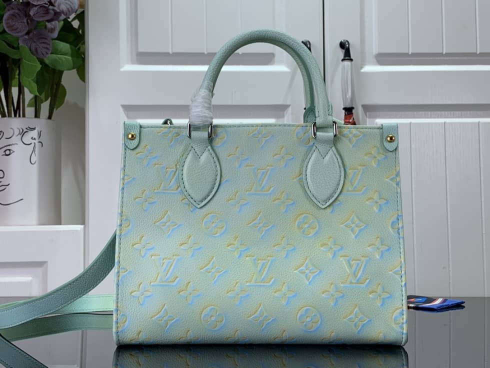Best Replica Louis Vuitton Onthego PM Green M46067 Replica Tote - Colareps