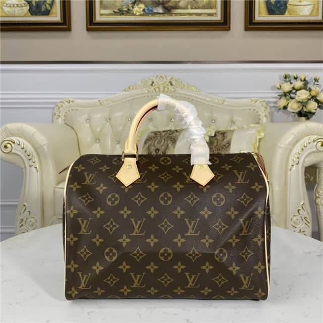 Best Replica Louis Vuitton Replica Bags Speedy Bandouliere 30 Monogram Canvas M41112 - Colareps