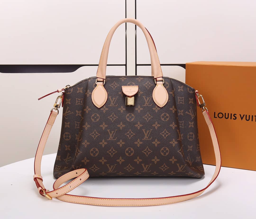 Best Replica Louis Vuitton Rivoli MM Monogram Canvas Replica Bag M44546 - Colareps