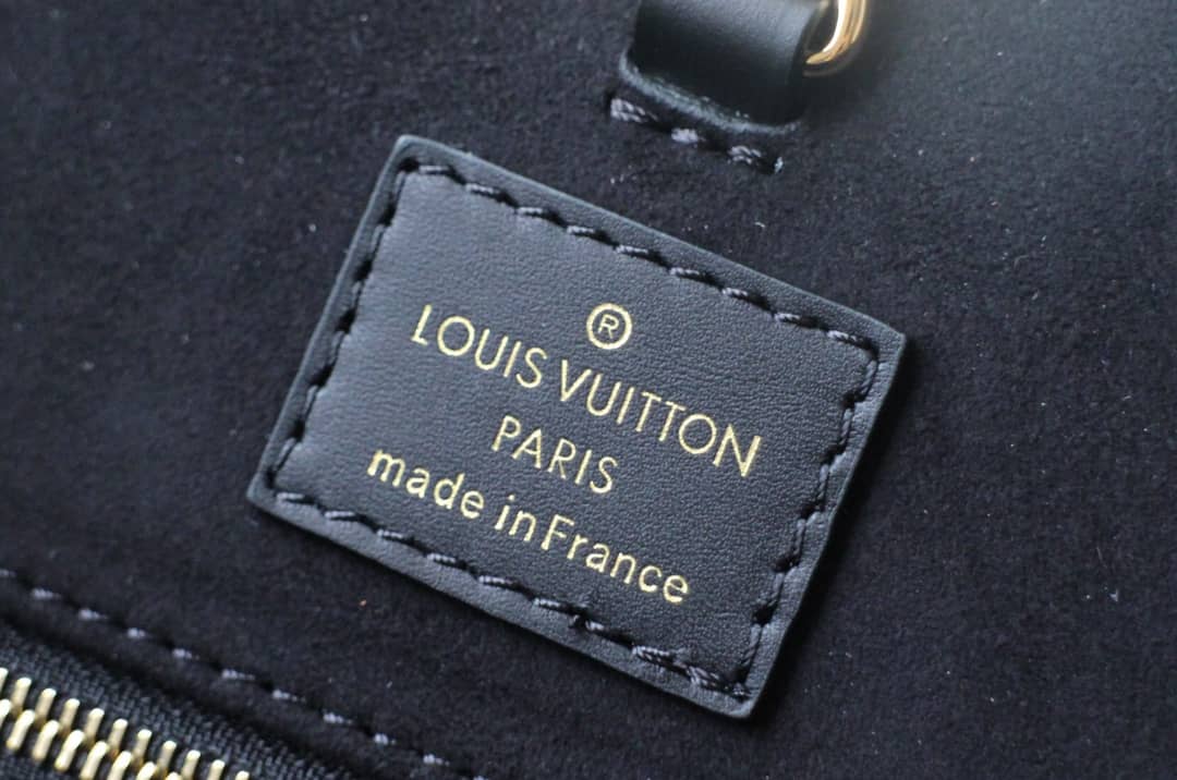 Best Replica Louis Vuitton Monogram Fold MM 2way Tote Replica Black M45409 - Colareps
