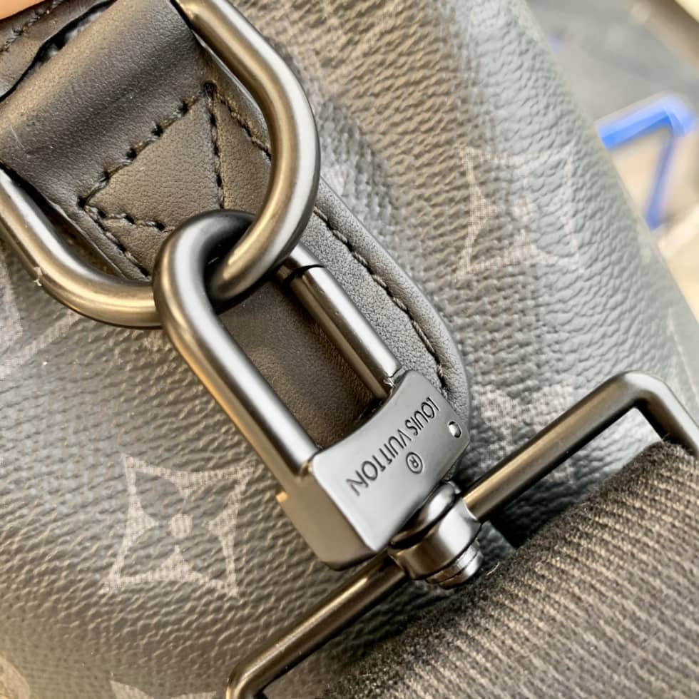 Best Replica LV Tote Dupe Monogram Eclipse Saumur M45914 Replica Tote - Colareps
