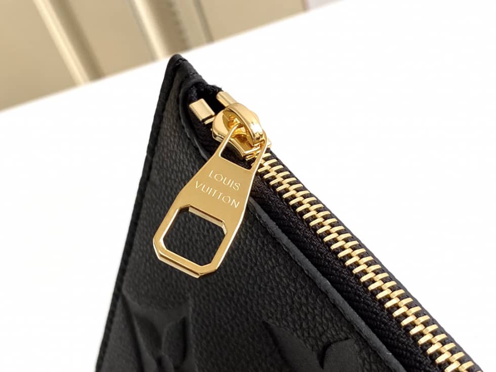 Best Replica Louis Vuitton Monogram Empreinte Neverfull MM Black M45686 Replica Tote - Colareps