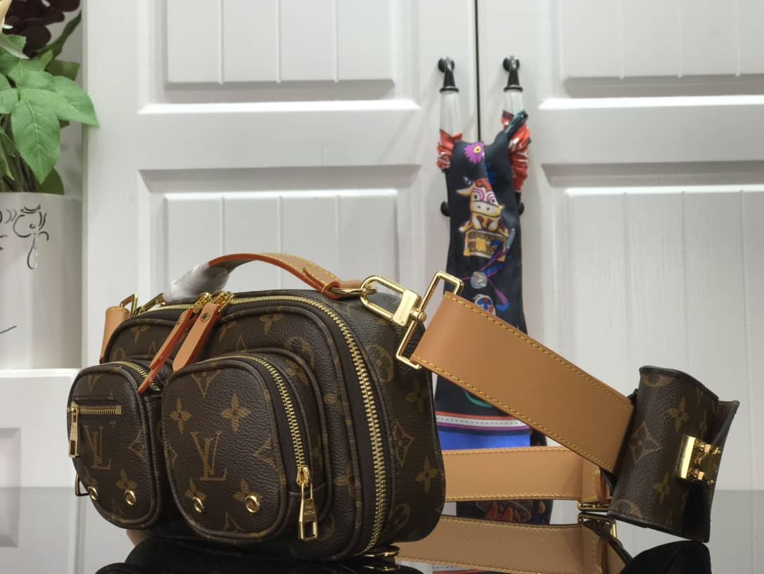 Best Replica Best Replica Louis Vuitton Monogram Geronimos Utility Crossbody Bag Replica M45672(ColaReps) - Colareps