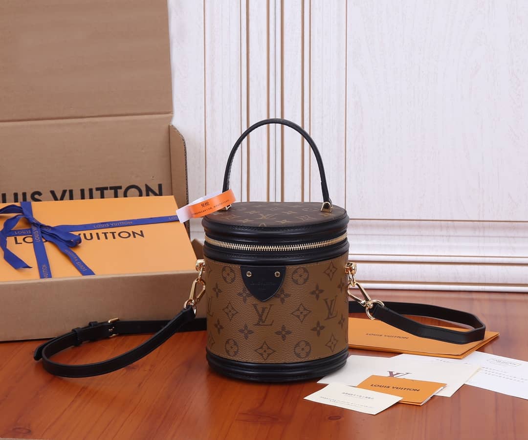 Best Replica Louis Vuitton Cannes Monogram Reverse Womens Vanity Bag Replica M43986 - Colareps