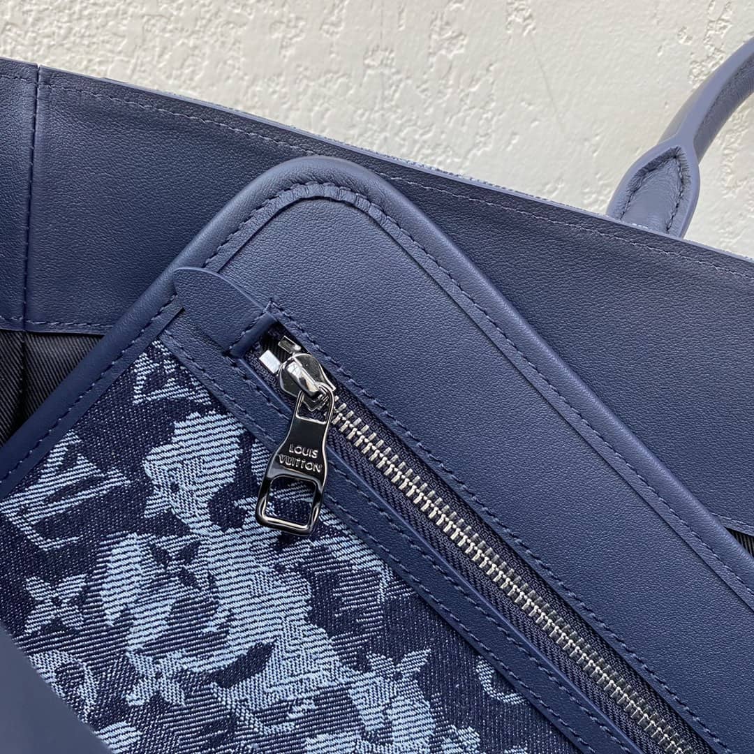 Best Replica Louis Vuitton Grand Sac Monogram Tapestry Canvas Tote Replica M57284 - Colareps