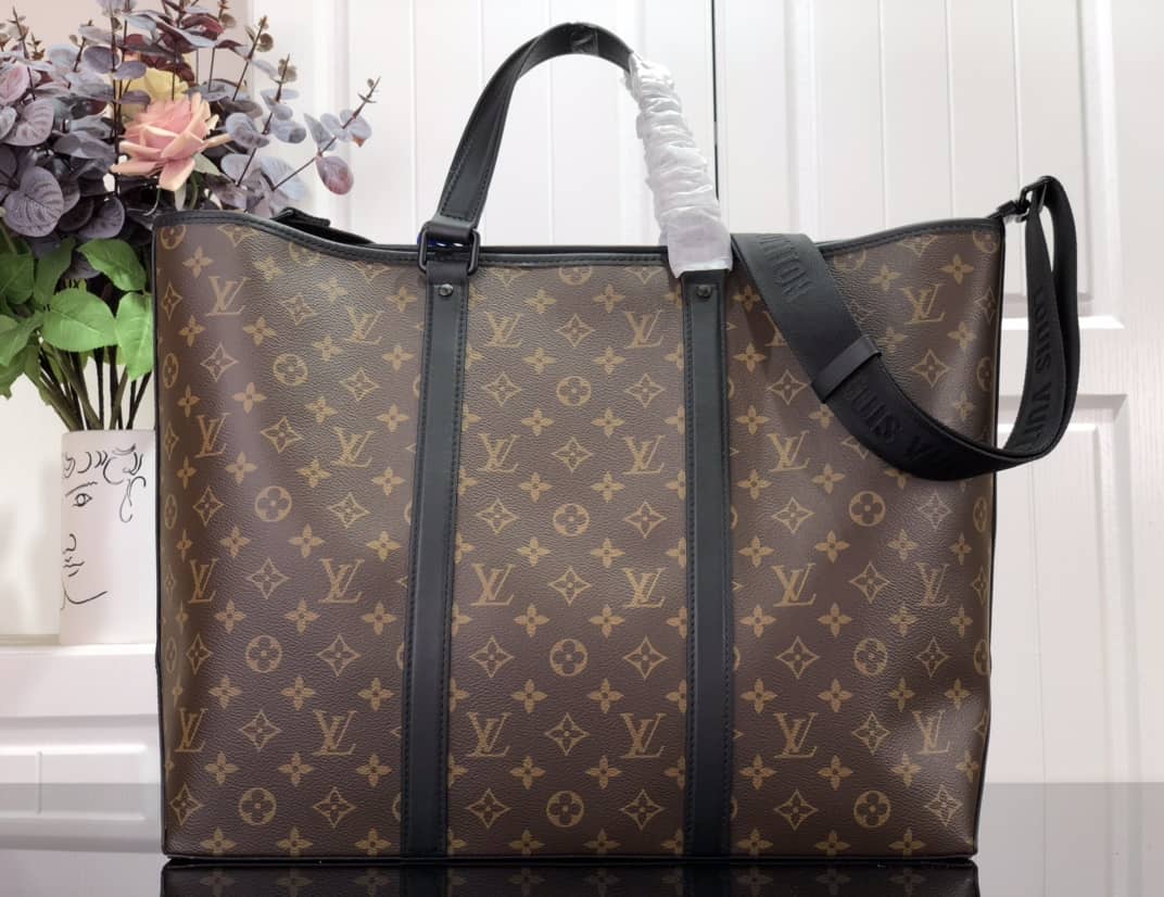 Best Replica Louis Vuitton Weekend GM Monogram Tote Replica M45733 - Colareps