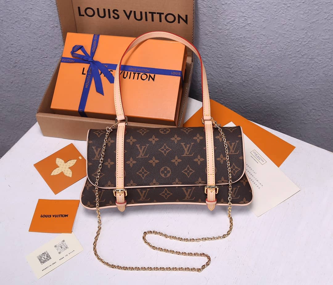 Best Replica Louis Vuitton Vintage Monogram Canvas Replica Shoulder Bag M51162 - Colareps