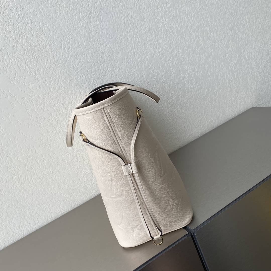 Best Replica Louis Vuitton Neverfull Dupe MM Monogram Empreinte Leather Bag M45685 - Colareps