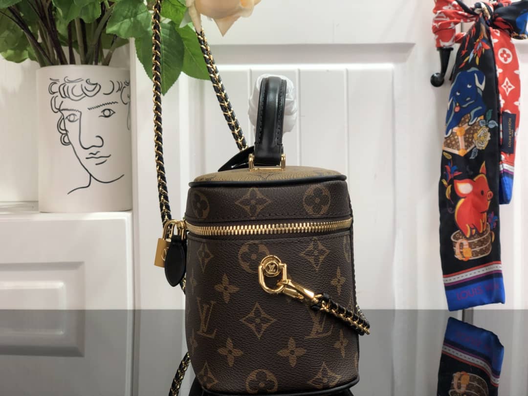 Best Replica Louis Vuitton Monogram Reverse Canvas Vanity PM M45165 Replica - Colareps