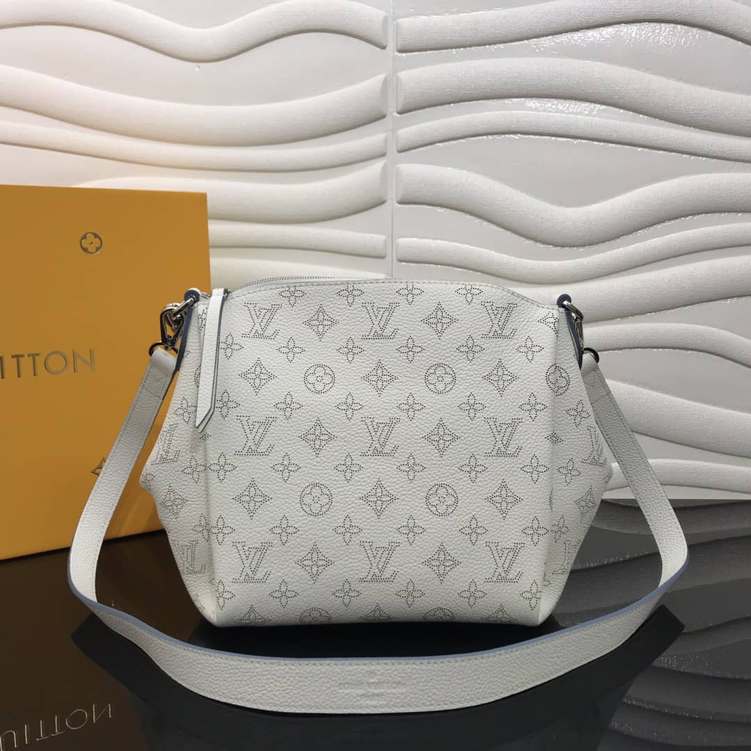Best Replica Louis Vuitton Babylone Chain BB 2way Shoulder Bag Replica White M51223 - Colareps