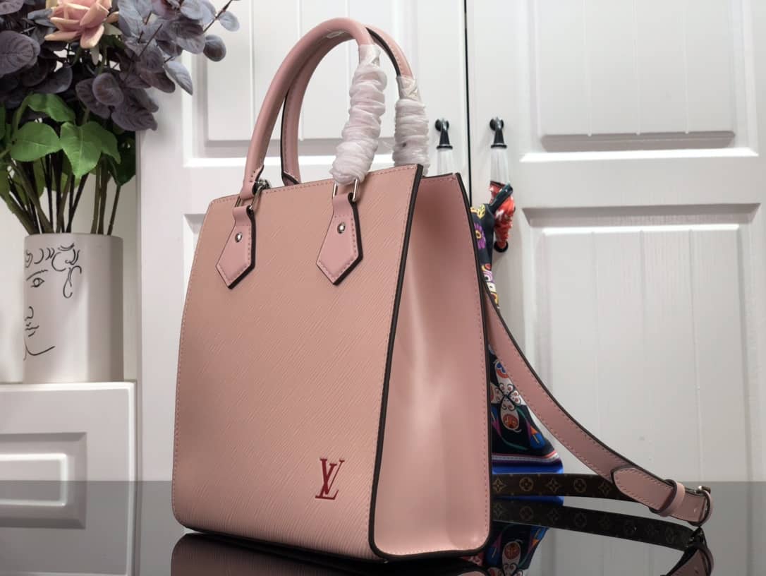 Best Replica Louis Vuitton Sac Plat BB Shoulder Bag Replica Pink M58660 - Colareps