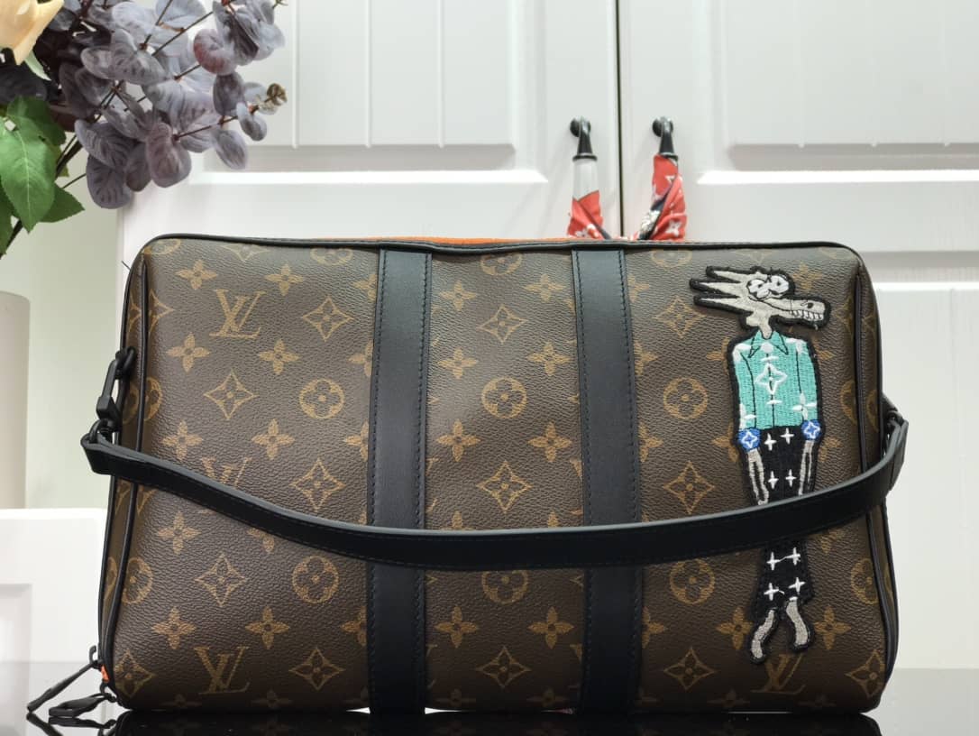 Best Replica Louis Vuitton Monogram Keepall Pouch 2way Clutch Replica M80130 - Colareps