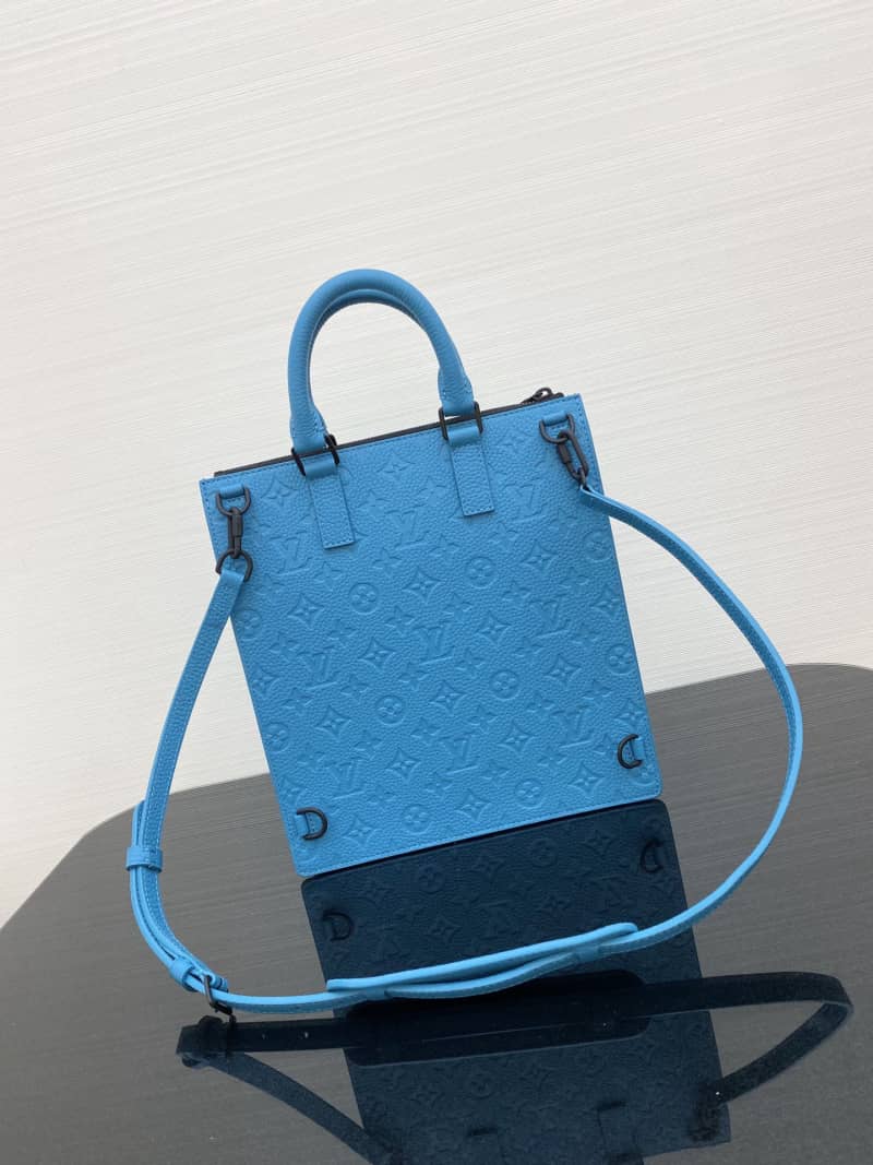 Best Replica Louis Vuitton Sac Plat Messenger Bag Replica Blue M55891 - Colareps