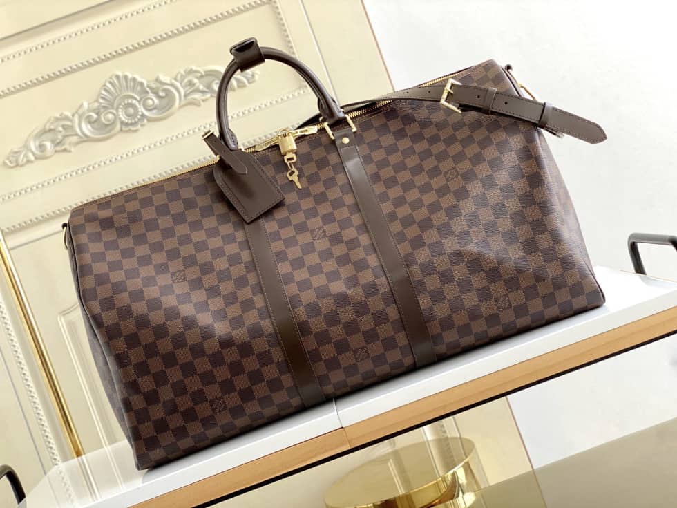 Best Replica LV Duffle Bag Replica Keepall Bandouliere 55 Monogram M41414 - Colareps