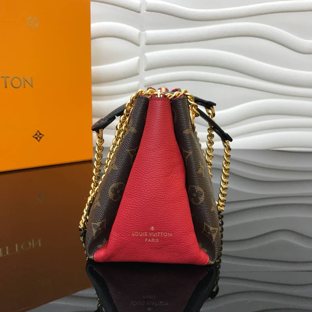 Best Replica Louis Vuitton Surene BB Chain Shoulder Bag Replica Red M43775 - Colareps