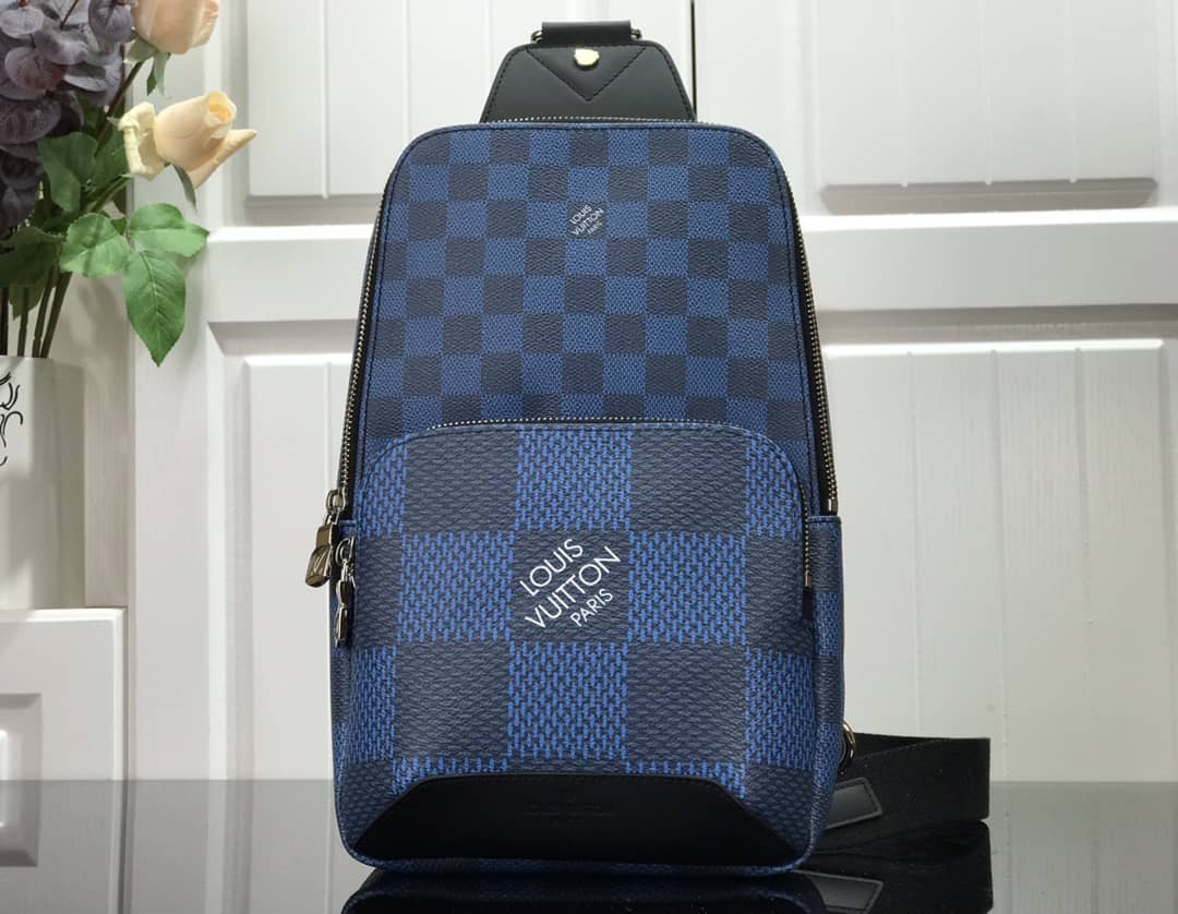 Best Replica Louis Vuitton Damier Infini Avenue Slingbag Replica N50038 - Colareps