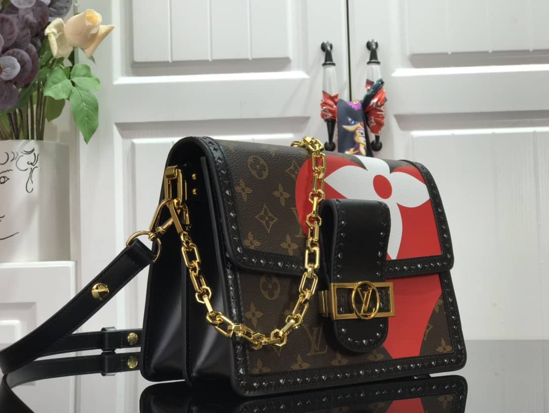 Best Replica Louis Vuitton Game On Dauphine MM Replica Bag M57448 - Colareps