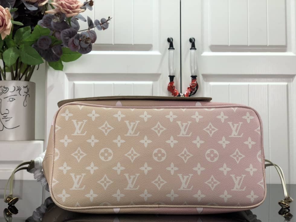 Best Replica Louis Vuitton Neverfull Dupe MM M59859 Replica Tote - Colareps