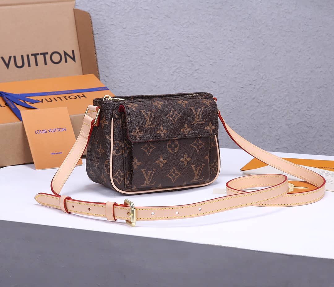 Best Replica Louis Vuitton Monogram Viva Cite PM Classic Replica Handbag M51166 - Colareps