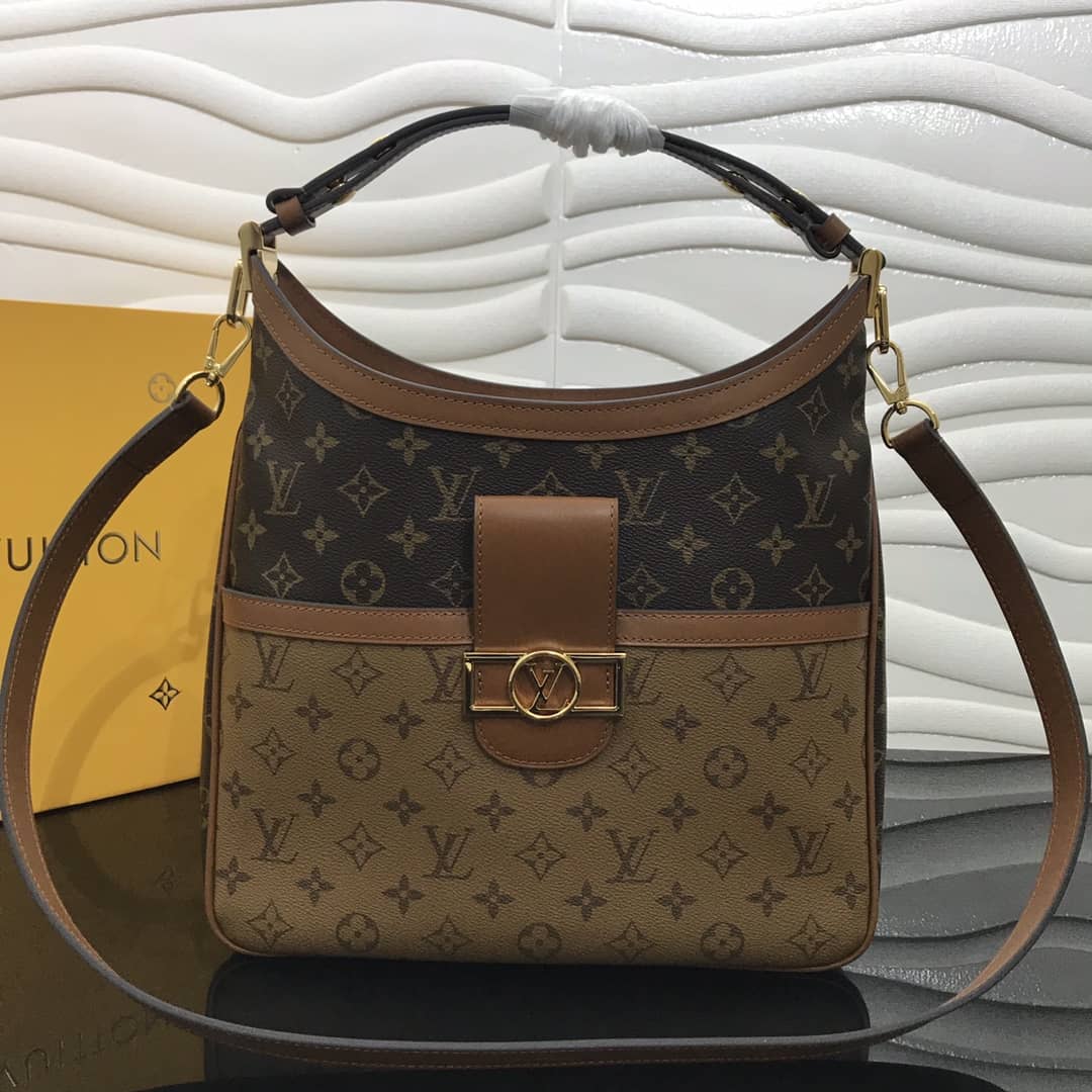 Best Replica Louis Vuitton Dauphine MM Replica Hobo M45196 - Colareps
