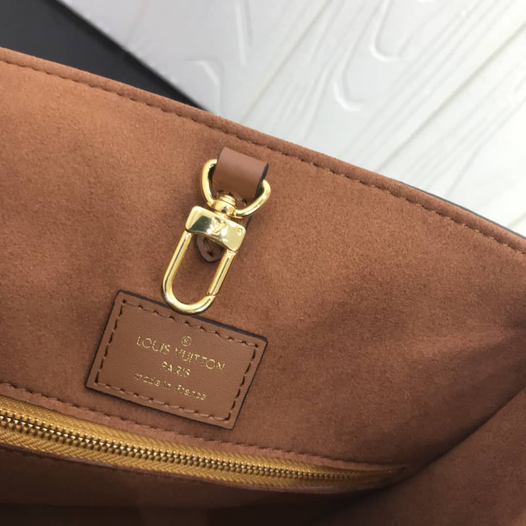 Best Replica Louis Vuitton Monogram Canvas Fold PM Tote Replica Red M45389 - Colareps