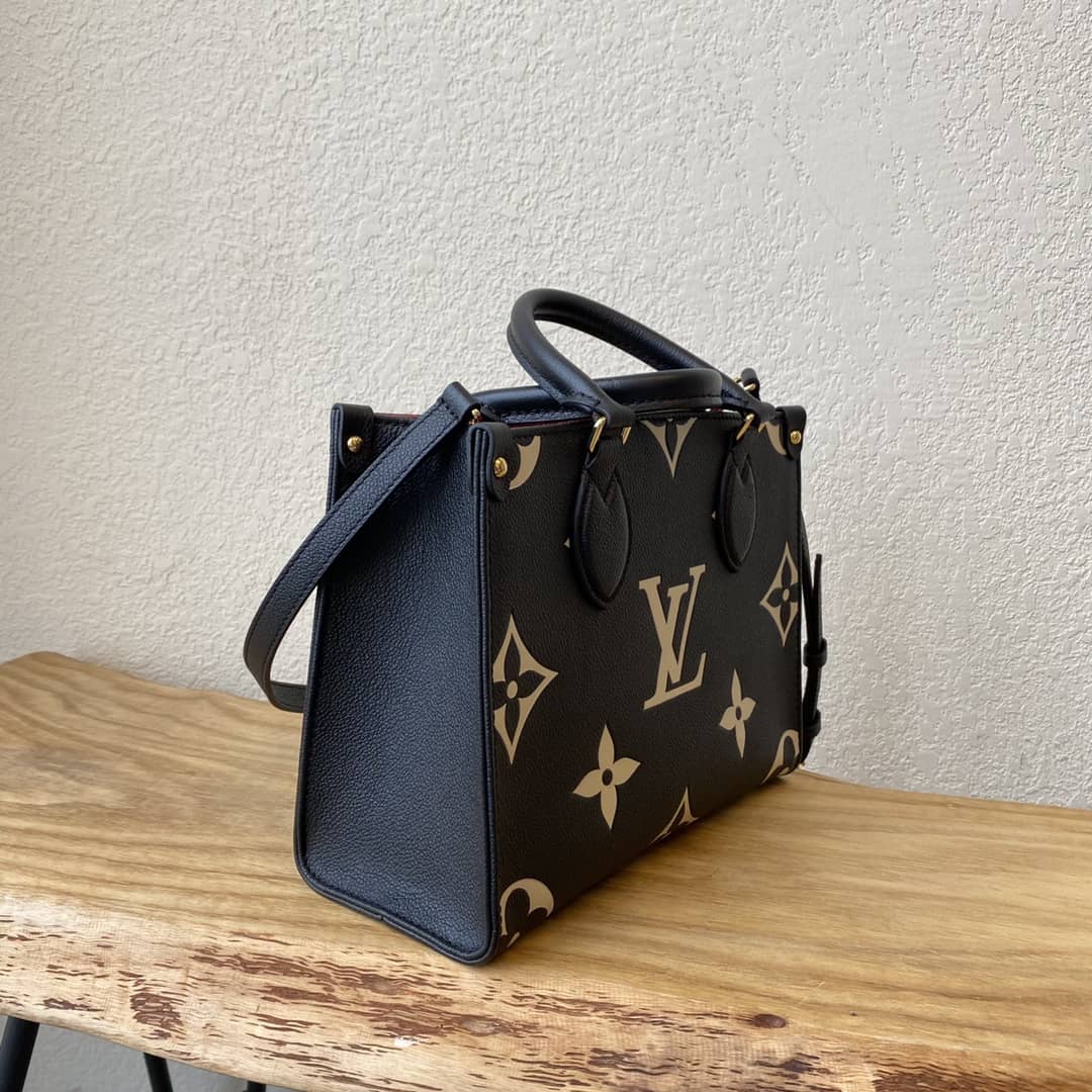 Best Replica Louis Vuitton Mini Onthego Tote Replica Black M45560 - Colareps