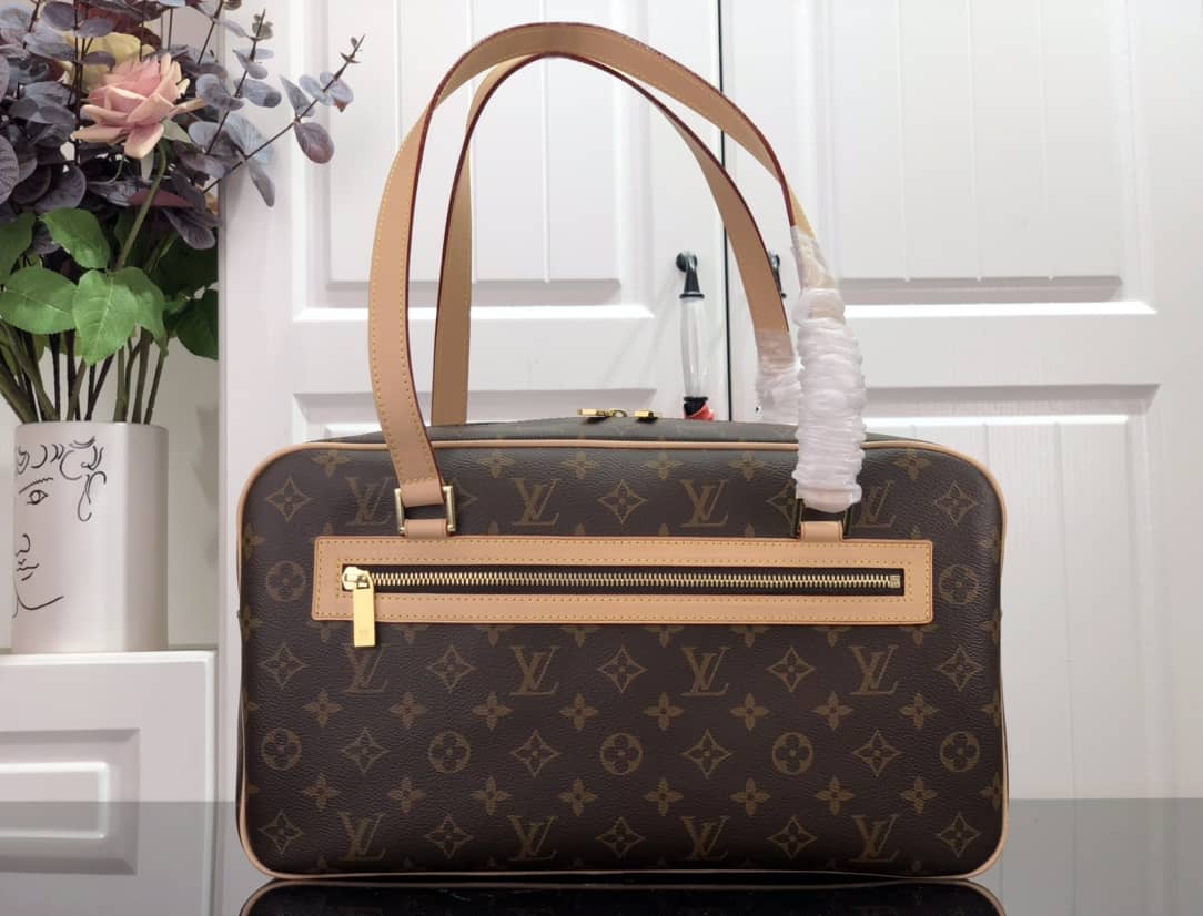 Best Replica Louis Vuitton Cite MM Monogram Canvas Replica Shoulder Bag M51181 - Colareps