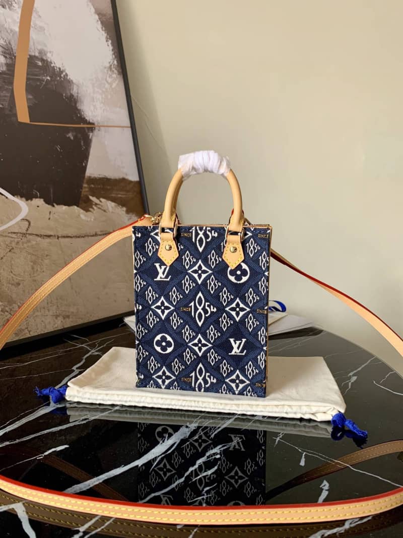 Best Replica Louis Vuitton Since 1854 Petit Sac Plat Replica Handbag M80288 - Colareps