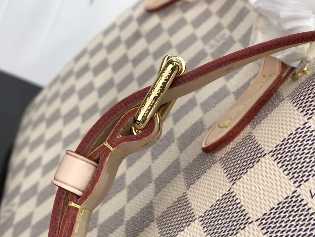 Best Replica Louis Vuitton Lymington Damier Azur Tote Replica Beige N40022 - Colareps
