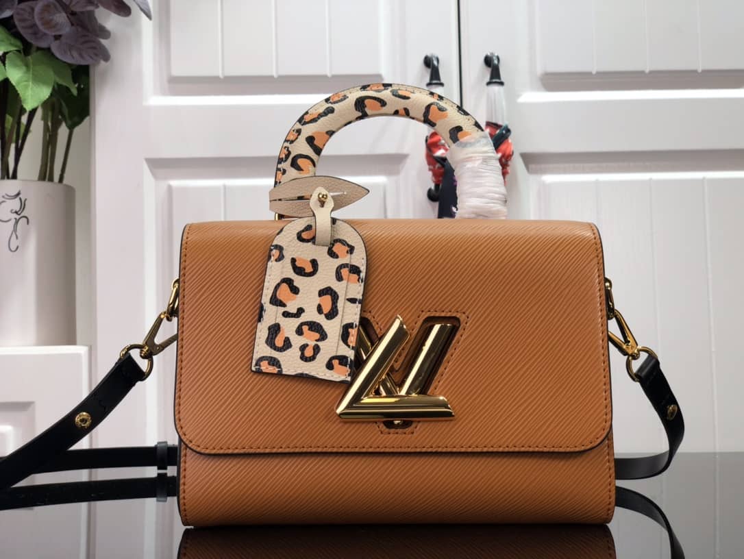 Best Replica Louis Vuitton Twist MM Epi Grained Leather Replica Bag M58689 - Colareps