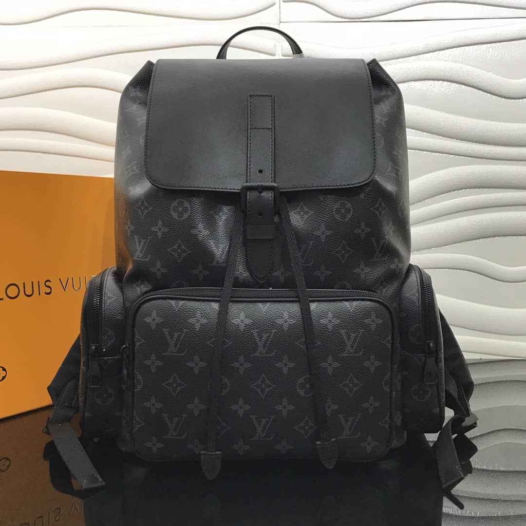 Best Replica LV Backpack Replica Trio Travel Monogram Eclipse M45670 - Colareps