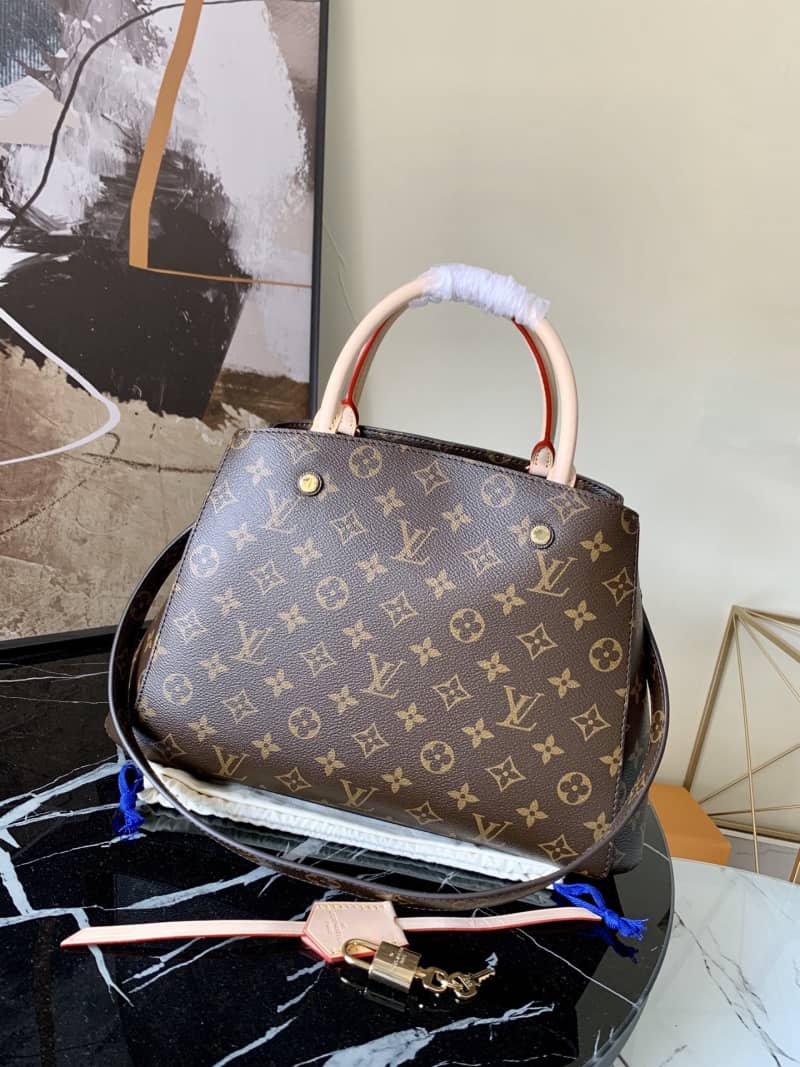 Best Replica Louis Vuitton Montaigne MM Monogram Canvas Bag Replica M41056 - Colareps